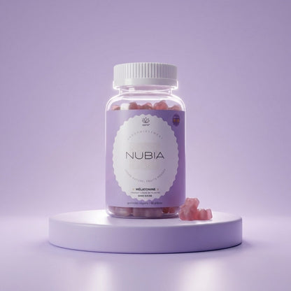 Nubia™- Le petit Ourson qui apaise votre mental pour dormir enfin.