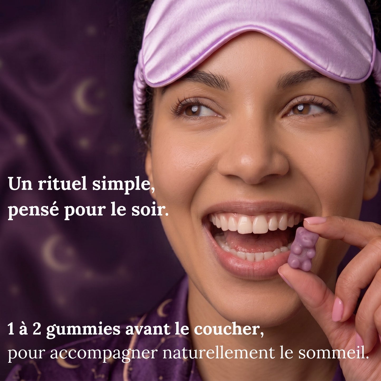 Nubia™- Le petit Ourson qui apaise votre mental pour dormir enfin.